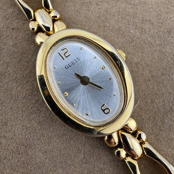 Guess Watch Gold Tone New Battery Great first watch - Picture 3 of 8